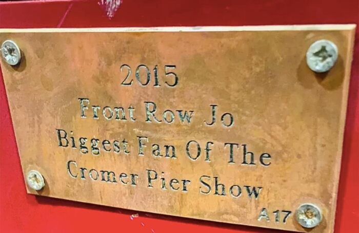 Cromer Pier Pavilion Theatre to leave biggest fan s seat empty