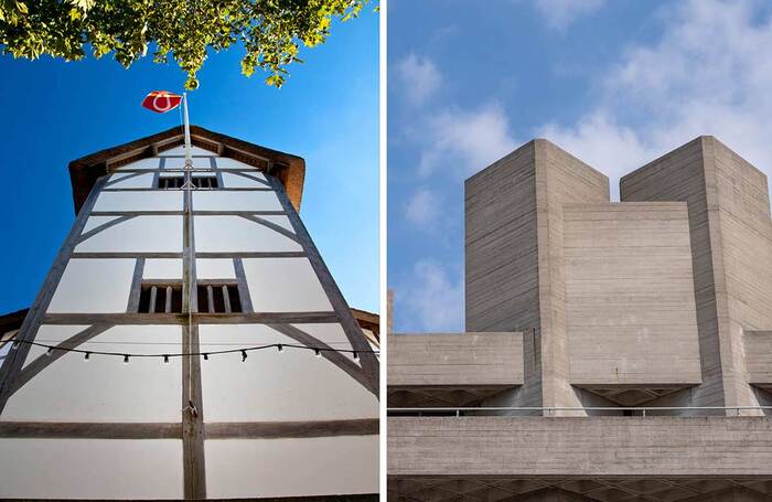 Shakespeare's Globe and the National Theatre in London, which are among venues offering support to those queuing to pay their respects to the Queen (photo: Shutterstock)