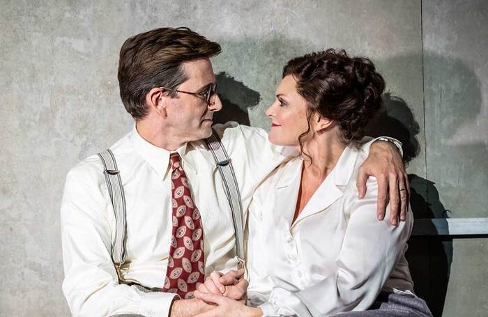 David Tennant and Sharon Small in Good at the Harold Pinter Theatre, London. Photo: Johan Persson