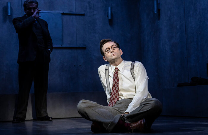 David Tennant in Good at the Harold Pinter Theatre, London. Photo: Johan Persson