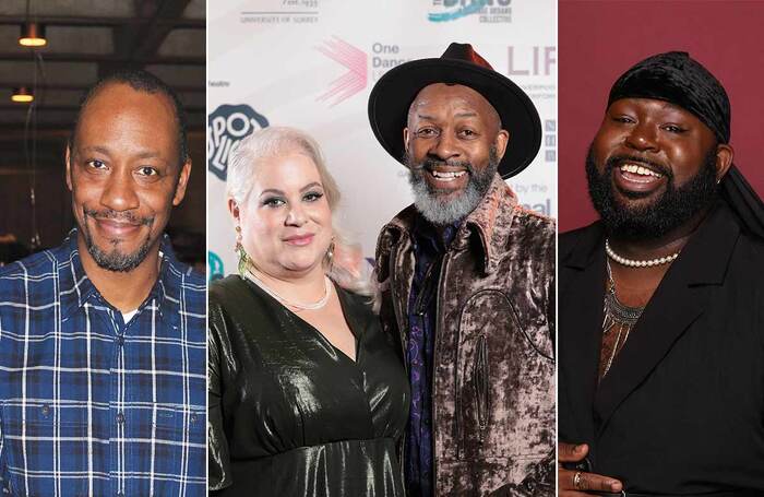 Michael Buffong, Solange Urdang, Omar F Okai and Emmanuel Akwafo. Photo: Atri Banerjee/Shane Anthony Sinclair/Darren Bell/Getty Images for BBTA