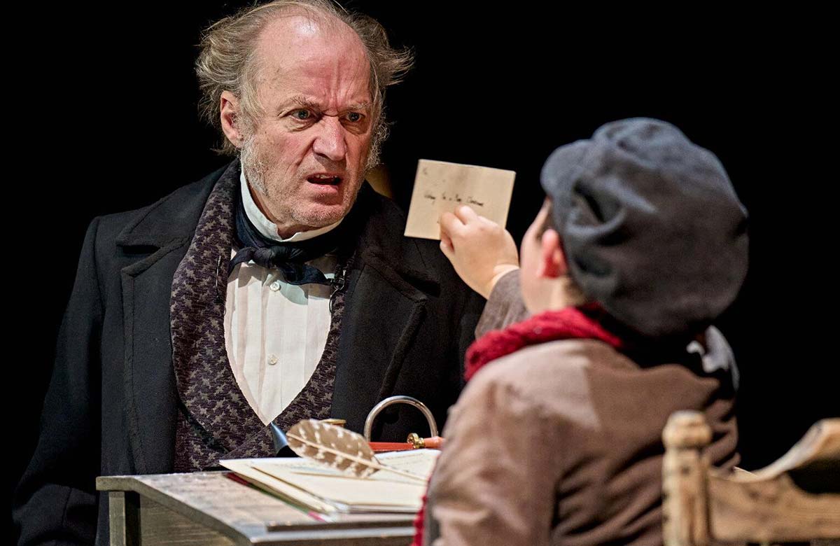 Adrian Edmondson in A Christmas Carol. Photo: Manuel Harlan