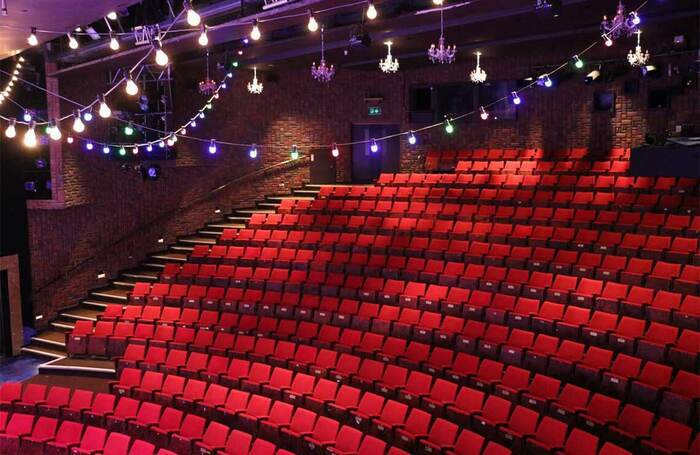 The Anthony Hopkins auditorium at Theatr Clwyd