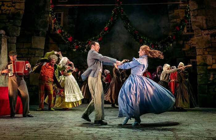 An Edinburgh Christmas Carol at the Royal Lyceum, Edinburgh, 2019. Photo: Mihaela Bodlovic