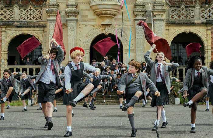 A scene from Roald Dahl’s Matilda the Musical. Photo: Netflix