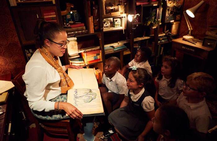 Punchdrunk Enrichment's The Lost Lending Library at Bernie Grant Art Centre, London. Photo: Paul Cochrane