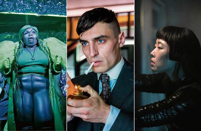 The Witches of Oz (Photo: bigbury9); Craig Hamilton in Peaky Blinders: The Rise (Photo: Tristram Kenton); Yilin Kong in The Burnt City (Photo: Julian Abrams)