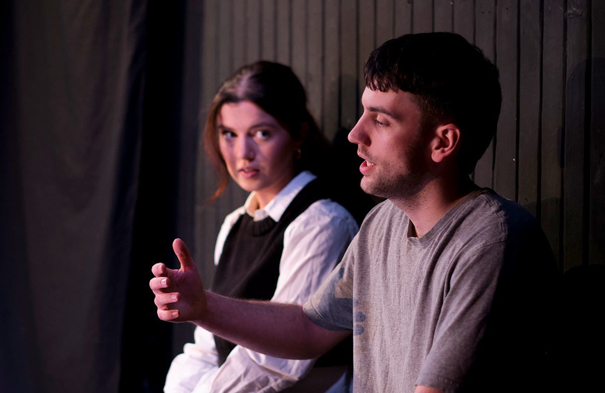 Nancy Farino and Leon Finnan. Photo: Robin Kent