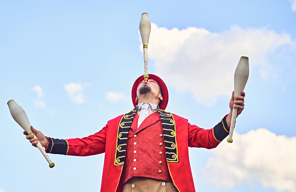 The big top is rarely recognised by the honours committee says Douglas McPherson. Photo: Shutterstock