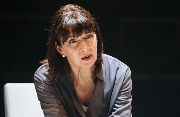 Maureen Beattie in Duet for One at Orange Tree Theatre, London. Photo: Helen Murray