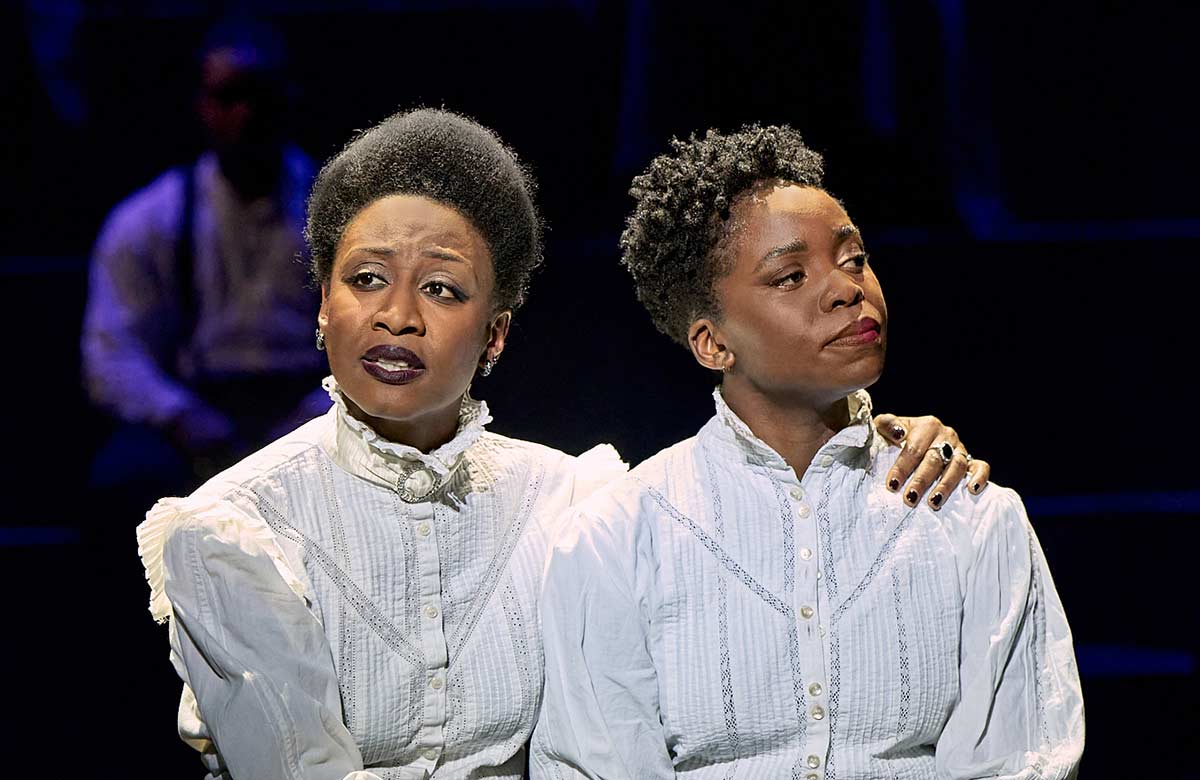 Beverley Knight and Sharon Rose in Sylvia at London's Old Vic. Photo: Manuel Harlan