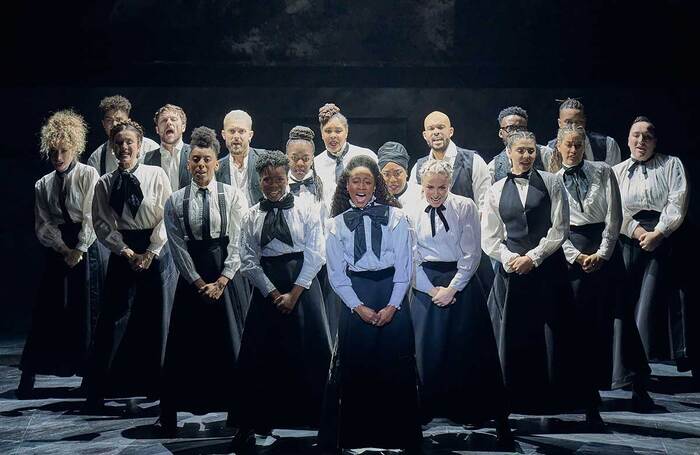 The cast of Sylvia at London's Old Vic. Photo: Manuel Harlan