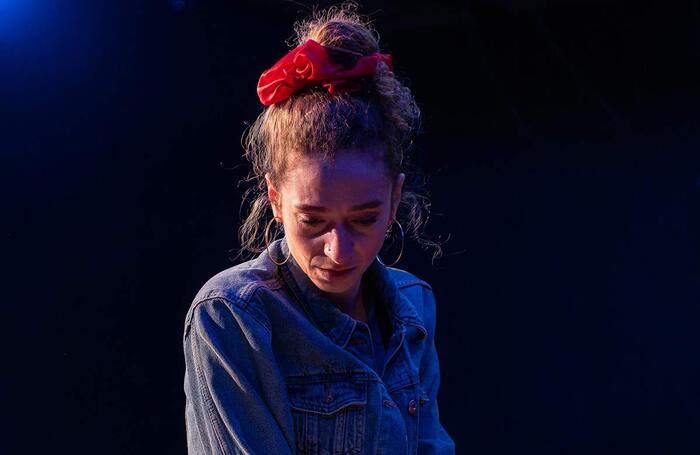 Gemma Barnett in The Beach House at Park Theatre, London. Photo: David Monteith-Hodge