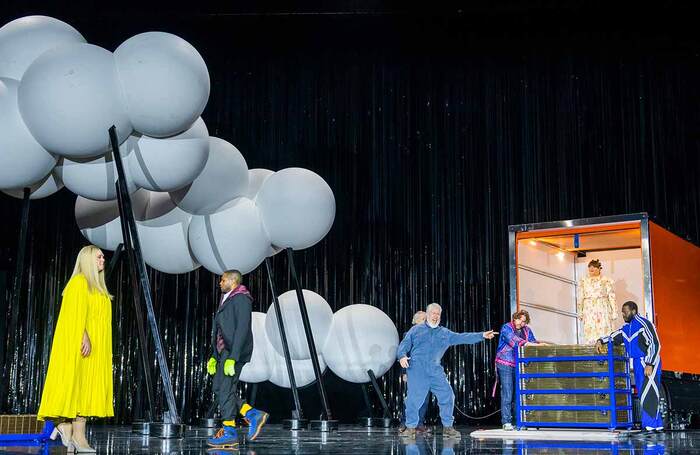 A scene from The Rhinegold London Coliseum. Photo: Tristram Kenton