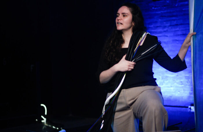 Inés Collado in Person Spec at Alphabetti Theatre, Necastle. Photo: Ian Mackintosh