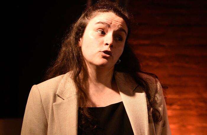 Inés Collado in Person Spec at Alphabetti Theatre, Necastle. Photo: Ian Mackintosh