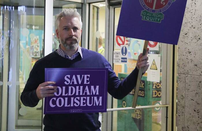 Equity's Chris Clarkson fights for Oldham Coliseum and keeping a producing house in the town