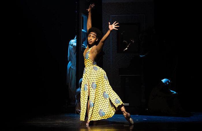 Isabela Coracy in Nina: By Whatever Means at the Barbican. Photo: Bill Cooper