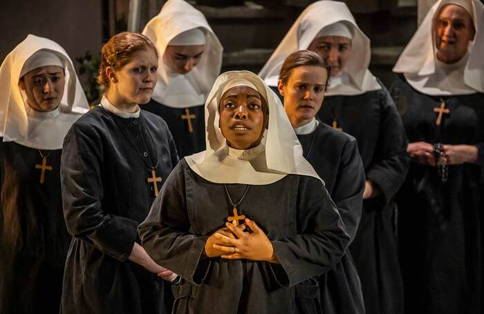 Francesca Chiejina in Suor Angelica at Theatre Royal Glasgow. Photo: James Glossop