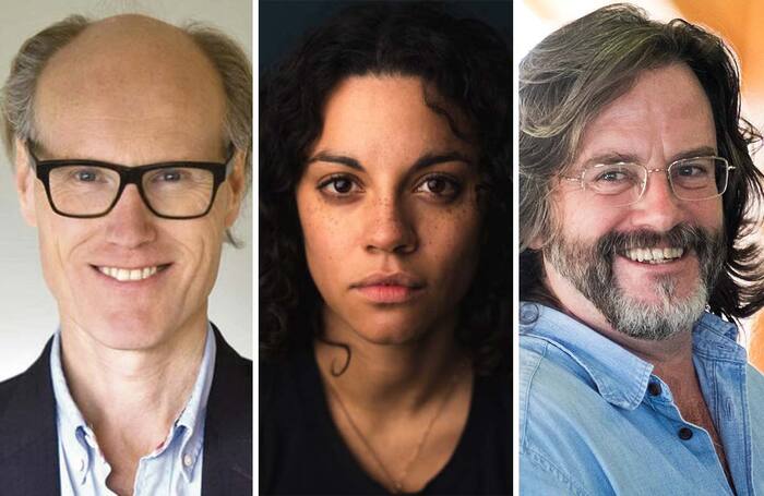 Will Gompertz, Anoushka Lucas and Gregory Doran (photo by Helen Maybanks)