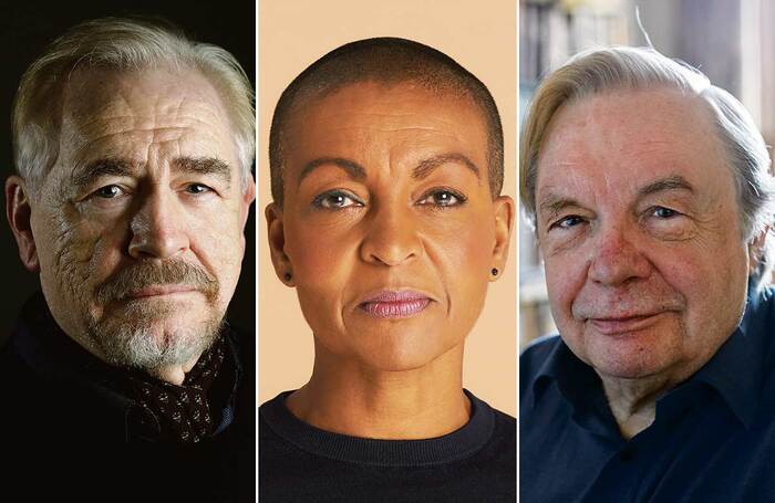 Brian Cox, Adjoa Andoh and Michael Billington in Quotes of the Week, March 29. Photo: David Ho/Seun Shote/Daniel Farmer