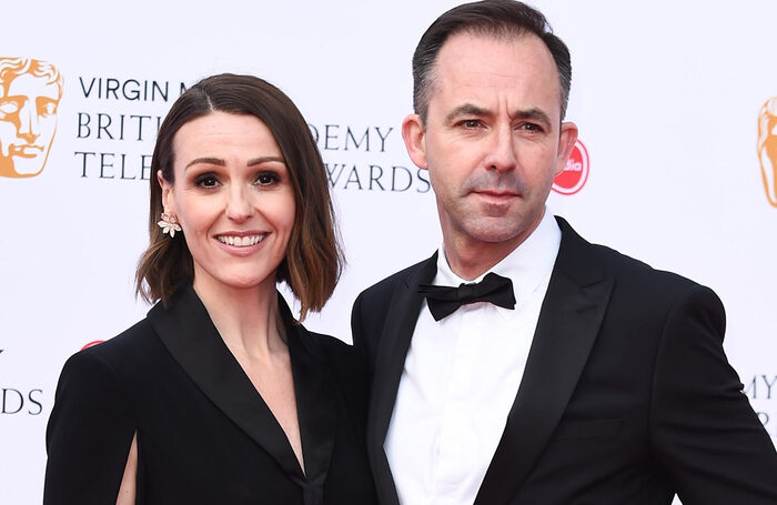 Suranne Jones and Laurence Akers. Photo: Shutterstock