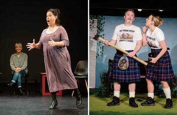 This week's theatre in Scotland: The Vagina Monologues, Welcome to Bannockburn and Faye’s Red Lines