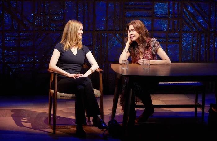 Laura Linney and Jessica Hecht in Summer, 1976 at Samuel J Friedman Theatre, New York. Photo: Jeremy Daniel