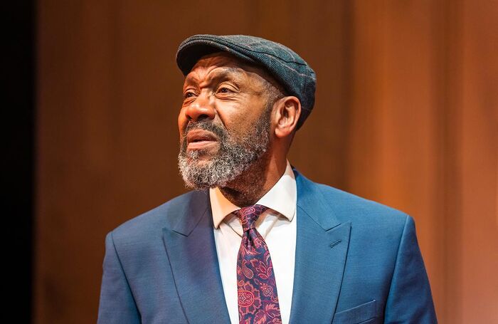 Lenny Henry in August in England at the Bush Theatre, London. Photo: Tristram Kenton