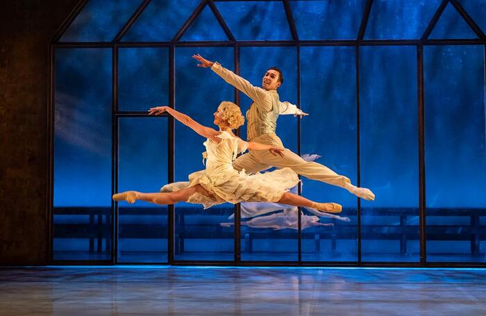 Dominique Larose and Joseph Taylor in Northern Ballet: The Great Gatsby at Sadler’s Wells, London. Photo: Johan Persson