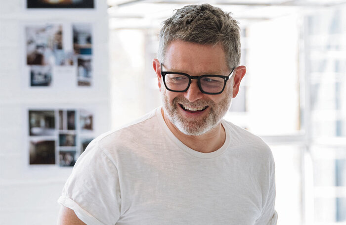 Director Matthew Dunster in rehearsals for 2:22 – A Ghost Story. Photo: Helen Murray