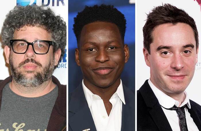 Neil LaBute, Toheeb Jimoh and James Graham. Photos: Shutterstock/Alex Brenner