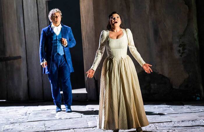 Jonas Kaufmann and Aigul Akhmetshina in Werther at the Royal Opera House, London. Photo: Tristram Kenton