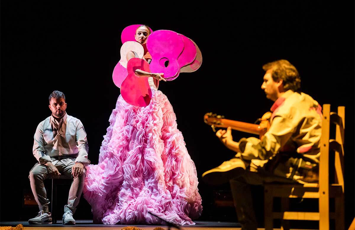 Olga Pericet in La Leona at Flamenco Festival 2023, Sadler’s Wells, London. Photo: Tristram Kenton