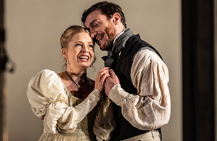 Siobhan Stagg and Mattia Olivieri in The Marriage of Figaro at the Royal opera House, London. Photo: Clive Barda