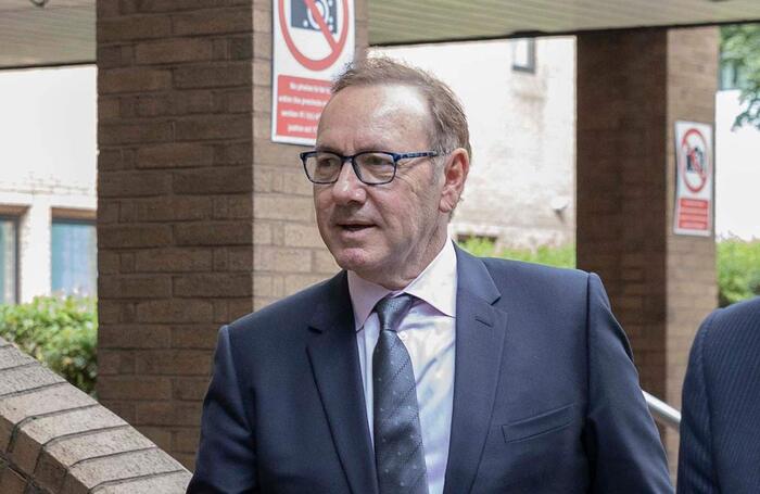 Actor Kevin Spacey leaves Southwark Crown Court, London, on July 5, 2023. Photo: Shutterstock