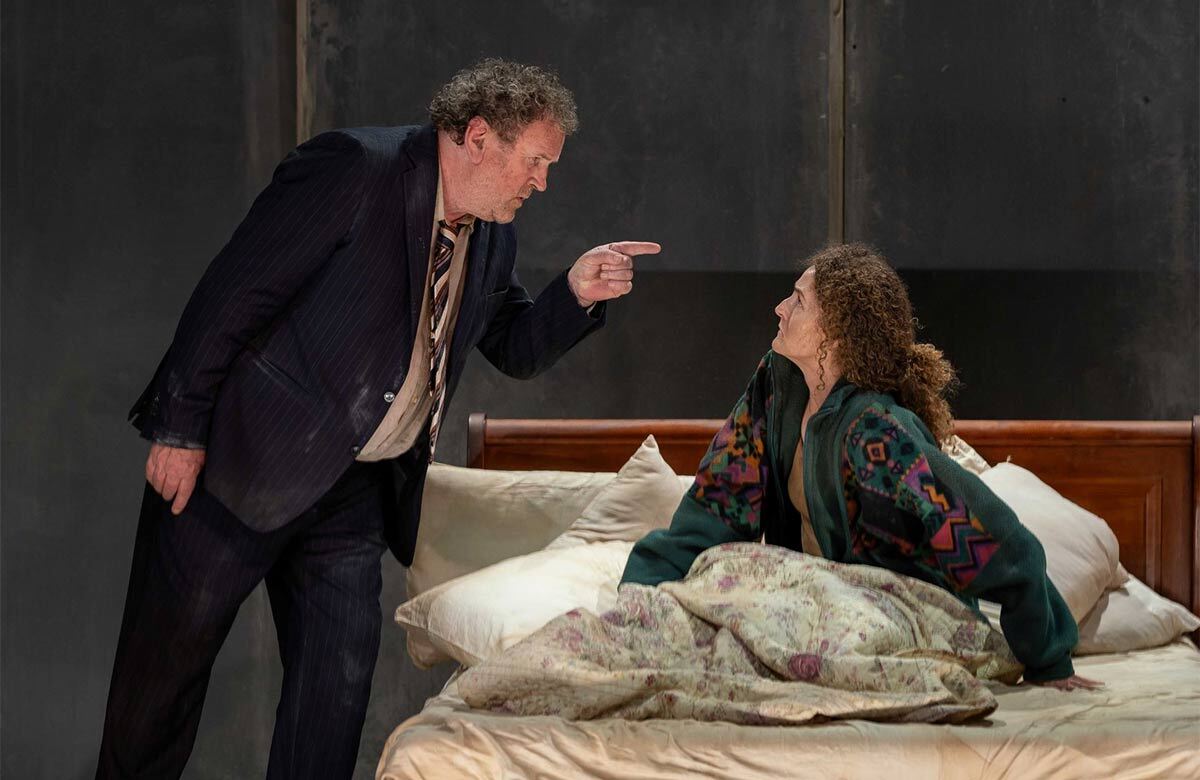 Colm Meaney and Brenda Meaney in Bedbound at Bailey Allen Hall, University of Galway, as part of Galway International Arts Festival. Photo: Marcin Lewandowski