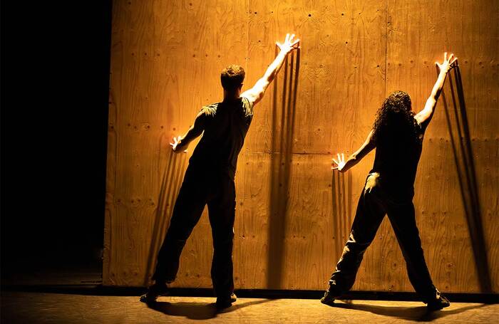 Company members in Russell Maliphant Dance Company’s Vortex at Sadler's Wells, London. Photo: Roswitha Chesher