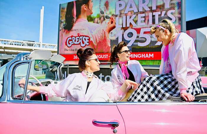 Secret Cinema’s latest show, Grease, at NEC in Birmingham. Photo: Dave Nelson