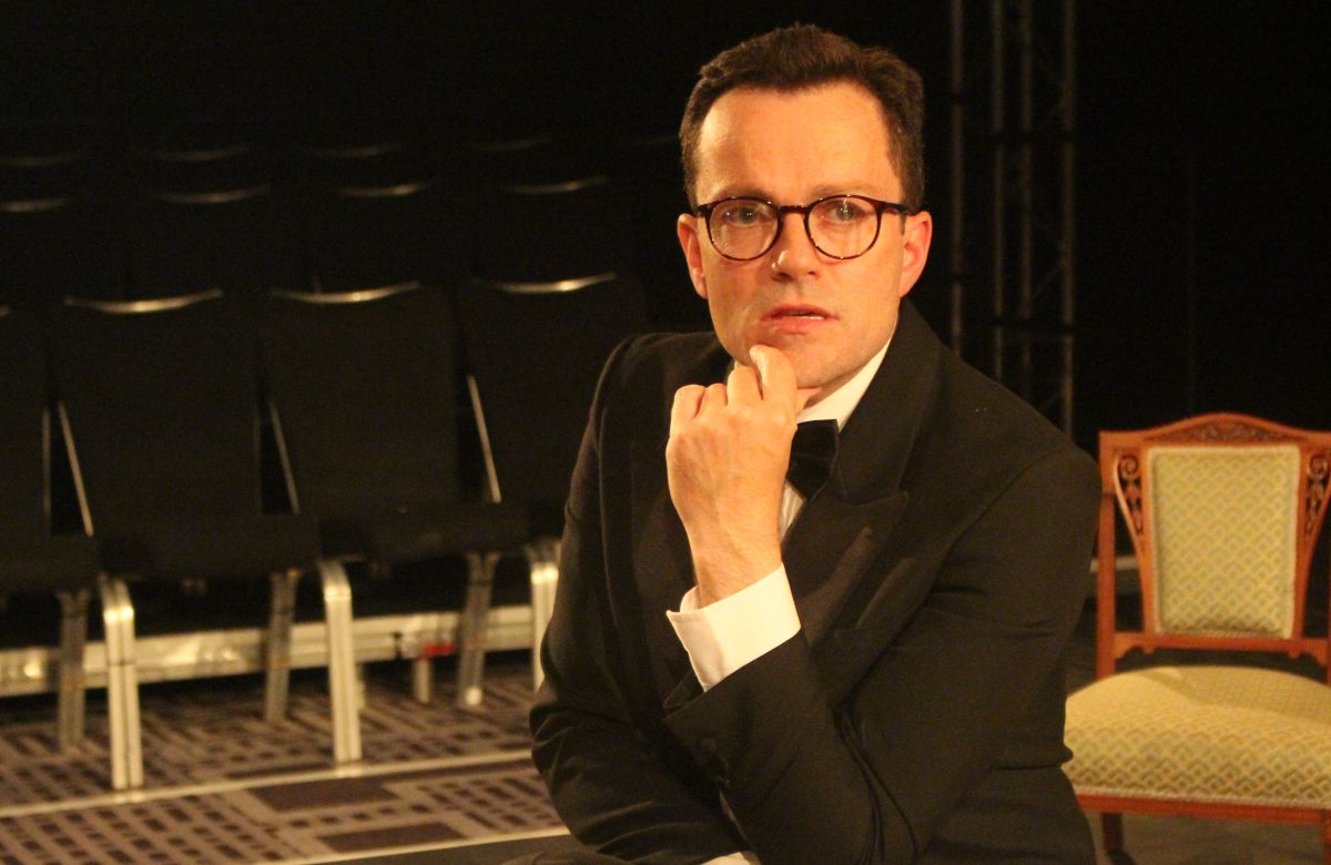  Patrick Moy in The Ballad of Truman Capote at theSpace, Edinburgh