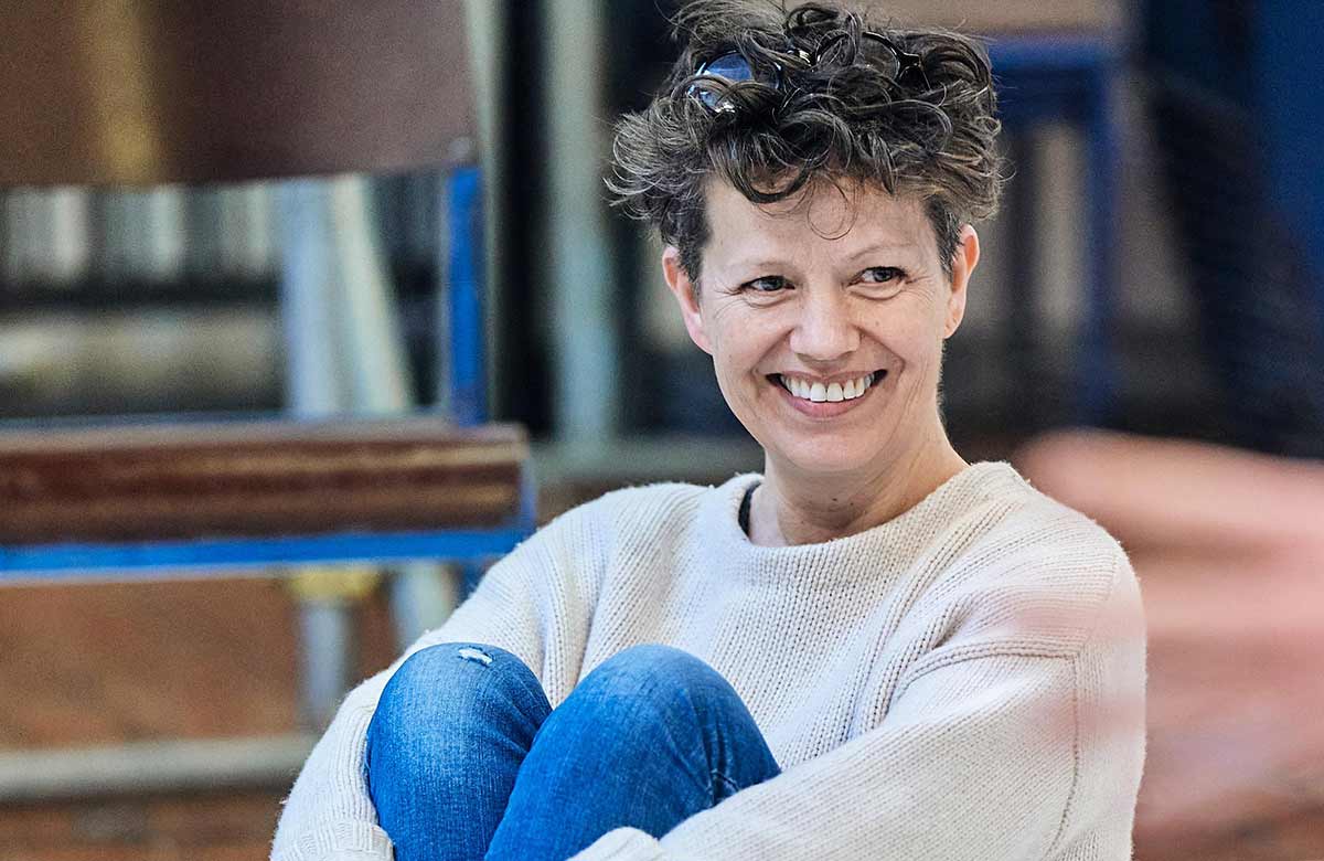 Director Sally Cookson: 'One critic said I hopped around the stage like a pantomime bunny rabbit'