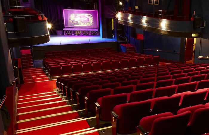 Auditorium of the Charing Cross Theatre in London