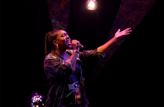 Obehi Janice in Nova at Lyceum Studio, Edinburgh. Photo: Stuart Armitt