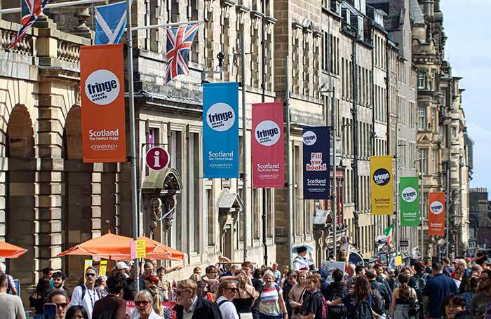 Crowds at this year's Edinburgh Fringe Festival. Photo: Shutterstock