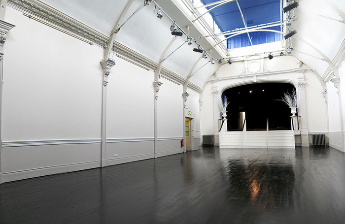 The interior of the 20th Century Theatre in Notting Hill