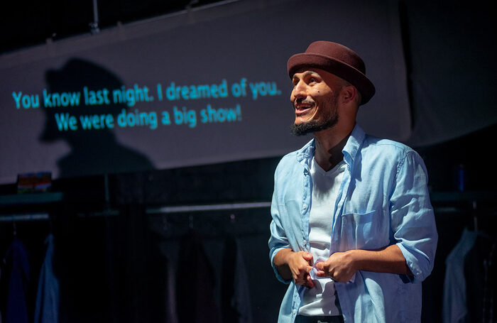 Hamzeh Al Hussien in Penguin at Live Theatre, Newcastle. Photo: Chris Bishop