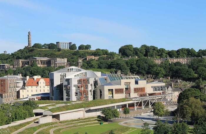 The Scottish Parliament building, Edinburgh. Photo: Shutterstock