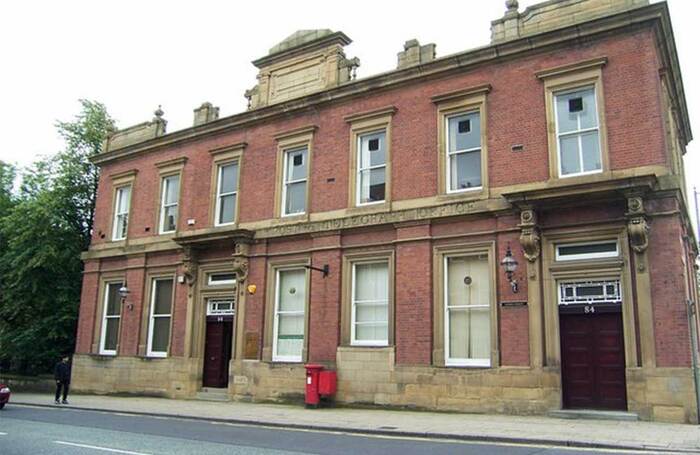 The old post office forms part of the redevelopment of a new venue in Oldham, replacing the former Oldham Coliseum. Photo: Stanley Walker