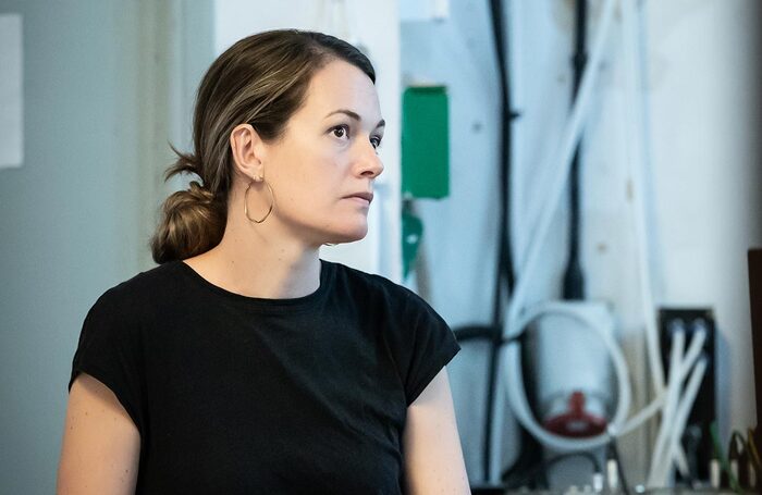 Carrie Cracknell directing Portia Coughlan at the Almeida Theatre, London. Photo: Marc Brenner