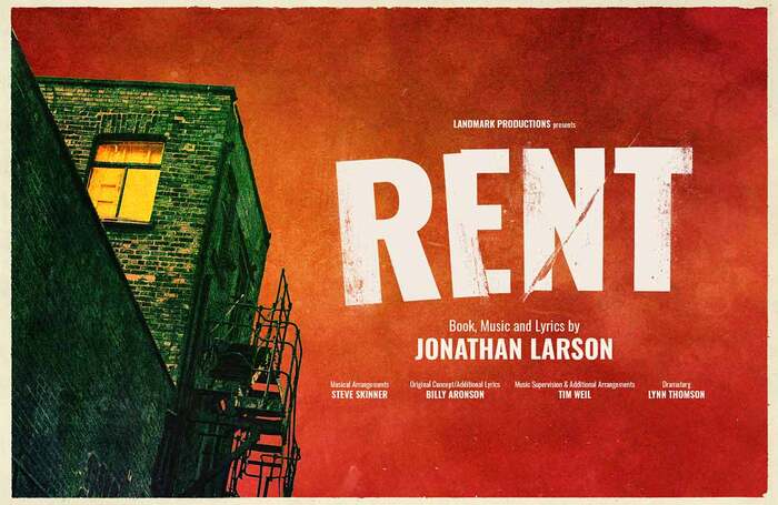 Landmark Theatres group’s first production – rock musical Rent – will begin with a preview performance on June 20 next year at at the New Theatre in Peterborough